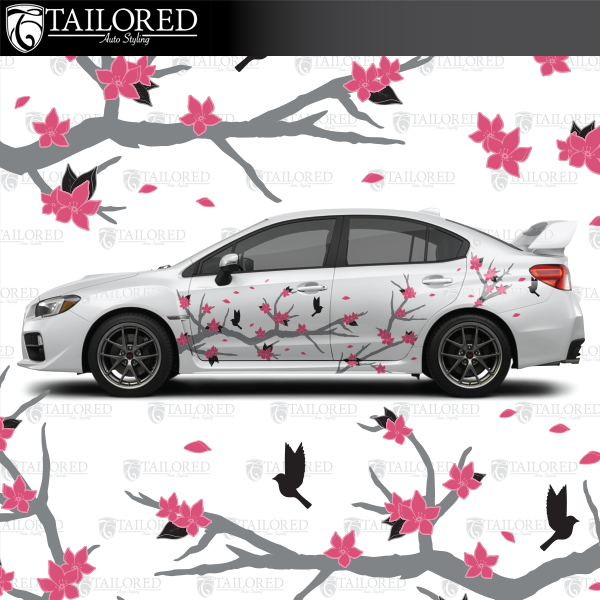 Cherry Blossom DIY Livery Kit (Universal Vehicle Graphic Kit) – Tailored  Auto Styling